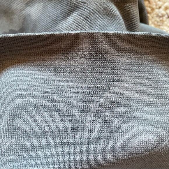 Spanx Womens Look At Me Now Seamless Leggings Sage Camo Print Cropped Shapewear - Picture 3 of 8